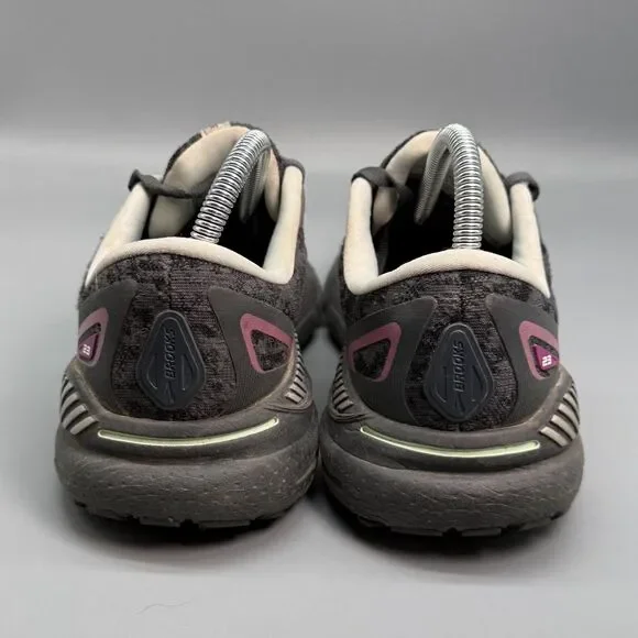 Brooks Adrenaline GTS 23 Womens 8.5 Black Gray Low Top Running Athletic Sneakers - Picture 5 of 10